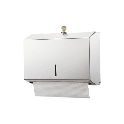 ペーパータオル用分配器 - FD-918 series - Fanda Hygiene Co., Ltd - 壁取り付け式 / ステンレス製