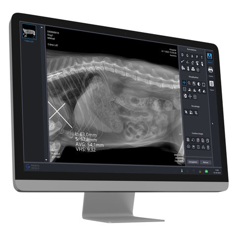 データ収集ソフト - ManoVet 2.0 - Mano Medical - 医療用 / 動物イメージング用 / タブレット（PC）用