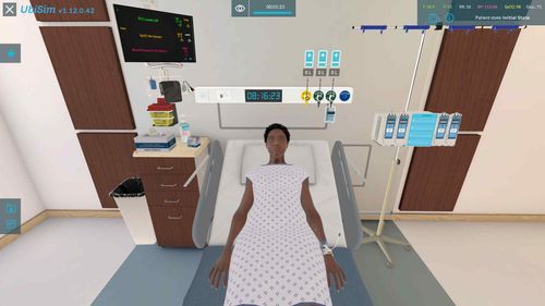 医療訓練用ソフト - HIV & Shingles - UbiSim - 医療用 / AIアシスト