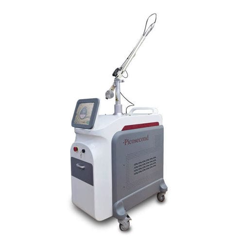 刺青除去用レーザー　 - Q Switch - Chengji Electronic Technology - Nd:YAG / 台車上 / ピコ秒