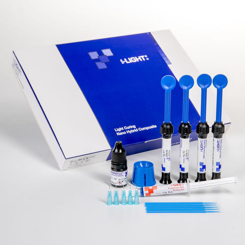 ハイブリッドコンポジット歯科材料 - i-LIGHT N - i-dental - 歯の修復用 / 光重合性 / 放射線不透過性