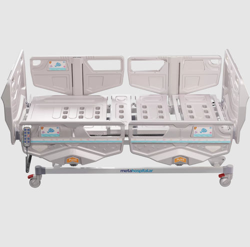 集中治療用ベッド - MT 154 - Metahospitalar - 電動式 / 高さ調節可能 / キャスター付き