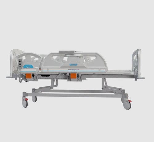 集中治療用ベッド - MT 152 - Metahospitalar - 電動式 / 高さ調節可能 / キャスター付き