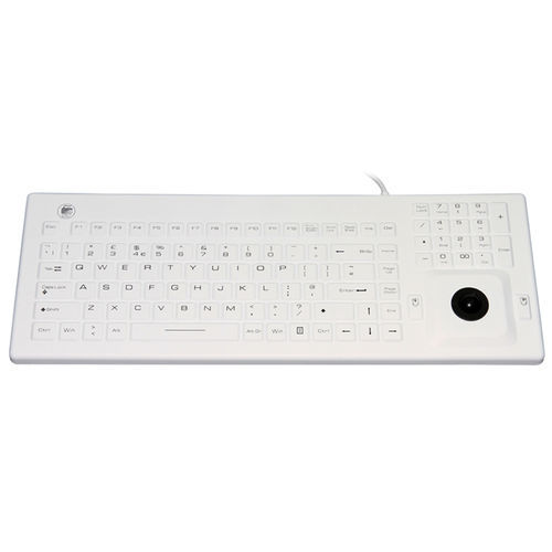 ポインティングデバイス付きキーボード - JH-IKB800 - Jinghong Industrial - テンキー / シリコン / 洗える
