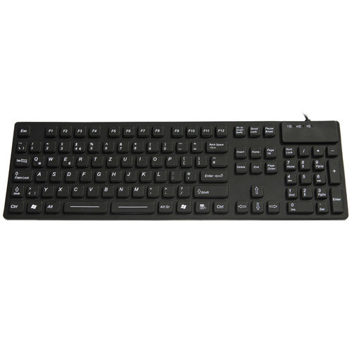 テンキー医療用キーボード - JH-IKB105 - Jinghong Industrial - シリコン / 防水 / 密閉