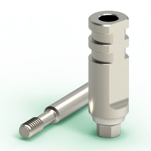 チタン製印象用コーピング - 00081 series - Kinetical SRL - ストレートタイプ / CAD/CAM