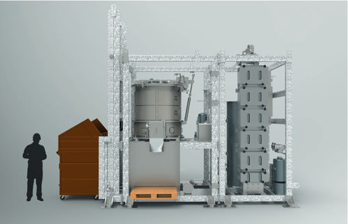 危険性物質用廃棄物処理システム - Converter® H2000 - OMPECO SRL - 製薬産業用 / 医療用 / 自動