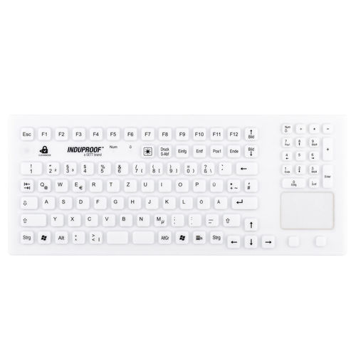 タッチパッド付き医療用キーボード - TOUCH KG22205 - GETT Asia Ltd. - シリコン / USB / 防水