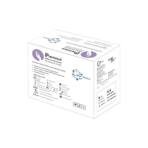 ラテックス製手袋 - AMSGPF series - Atlas Medical - 手術用 / パウダーフリー / 無菌