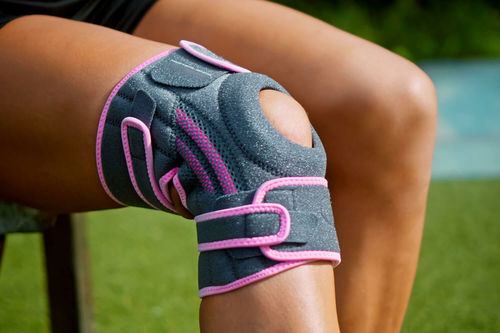 膝補正用包帯 - Horizonte Sport Products - 膝部分が開いたタイプ