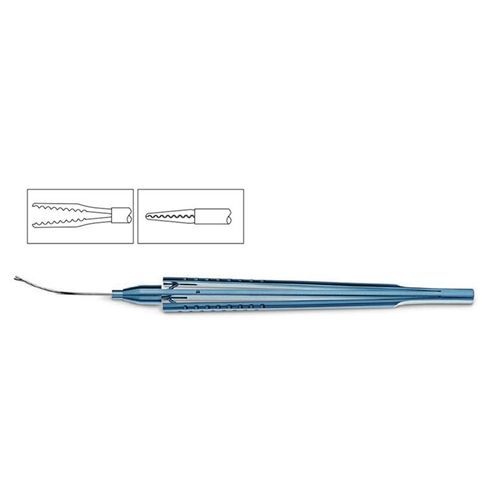 眼科手術用鉗子 - DT50-3839-23 - DAUD JEE MFG. CO - 把持 / 再利用可能 / 鋸歯状