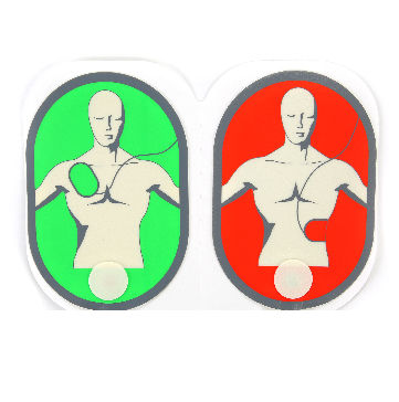 パッド除細動電極 - Life-ON®  - Hurev Co., Ltd. - 胸部の / 皮膚 / 使い捨て