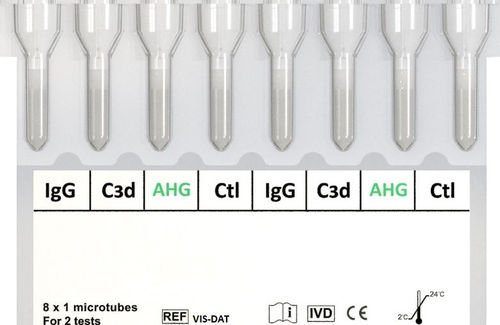 血液型検査検査キット - VIS-DAT - Vision Biyoteknoloji Araştırma Geliş. Lab. Sis. Sa. ve Tic. Ltd. Şti. - IgG / 血液