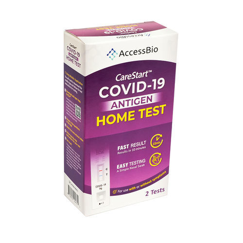 COVID-19用検査キット - CareStart™ - Access Bio, Inc. - 抗原 / SARS-CoV-2 / 鼻