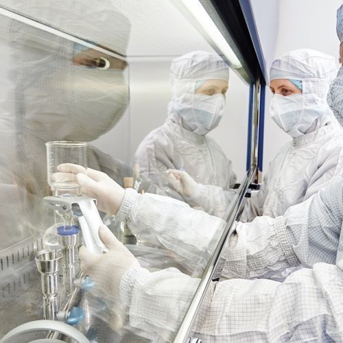 二トリル製手袋 - SmartClean™ - Smart Glove Corporation Sdn Bhd - クリーンルーム用 / 両手利き / L