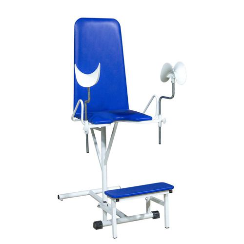 婦人科用検査用アームチェア - KG-1МЕ - Zapovit - 手動式 / 高さ調節可能な / レッグレスト付き