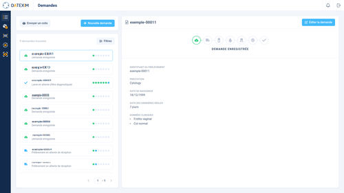 病理学管理システム - LABFLOW® - DATEXIM - データ用 / 診断用 / リポーティング用