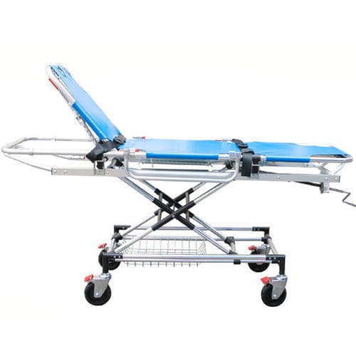 救急用ストレッチャー - YC-H1	 - Suzhou Tingeer Import and Export Co., Ltd. - 手動式 / 高さ調節可能な / 背もたれ調節可能な