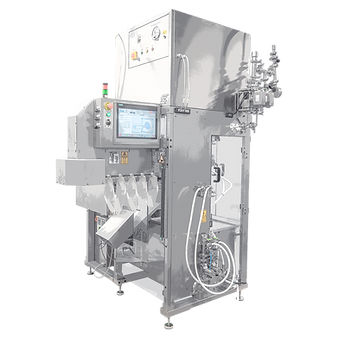 製薬産業用充填および密封システム - BFR 018 - PLÜMAT Maschinenbau Vertriebs-GmbH - 自動 / 回転式