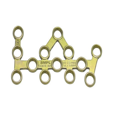 踵骨用圧迫プレート - S436L  - Smit Medimed Pvt Ltd - ロッキング / チタン製 / ステンレススチール製