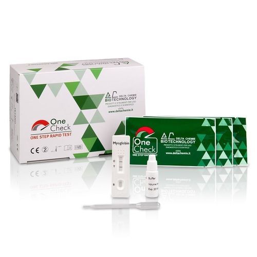 心臓血管病迅速検査キット - TR163 - DELTA CHEMIE BIOTECHNOLOGY - マイオグロビン用 / 血清 / 血漿用