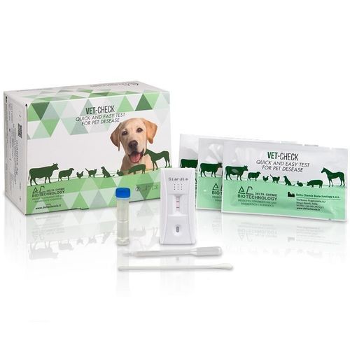 動物用迅速検査キット - VR007 - DELTA CHEMIE BIOTECHNOLOGY - 猫 / 犬 / ランブル鞭毛虫