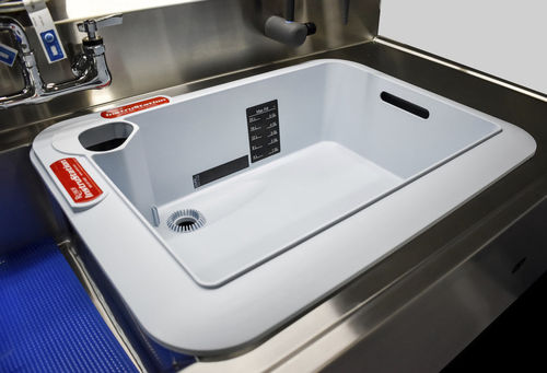 医療用流し - InstruStation™ - Ruhof Corp. - 1 槽 / 地図上