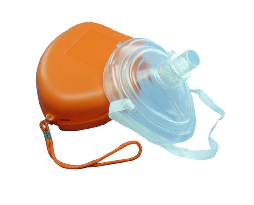 人工呼吸用換気マスク - 325-1-12A - Secured Medical Direction - CPR用 / PVC / ラテックス不使用