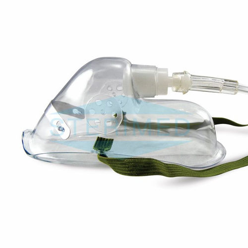 PVC酸素マスク - SMD 704 - SteriMed Medical Devices - 透明 / 調整可能