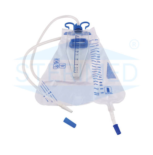 尿ドレナージセット - SMD 510 series - SteriMed Medical Devices - 目盛り付き / 逆流防止弁付き / ポリ塩化ビニル