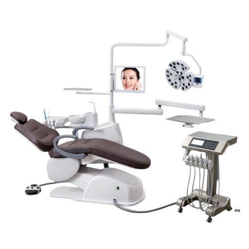 電動椅子付き歯科ユニット - LeadThink Medical Equipment Co.,Ltd. - モジュール式 / 口腔内カメラ付き / デリバリーシステム付き