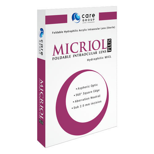 単焦点眼内レンズ - Micriol Plus - Care Group