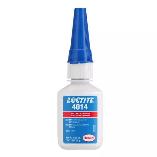 シアノアクリラート系医療用組み立て接着剤 - LOCTITE® 4014 - Henkel - 使い捨て医療機器用 / プラスチック用 / 低粘性