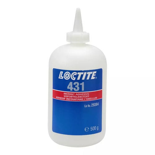 シアノアクリラート系医療用組み立て接着剤 - LOCTITE® 431 - Henkel - 使い捨て医療機器用 / ゴム用 / プラスチック用