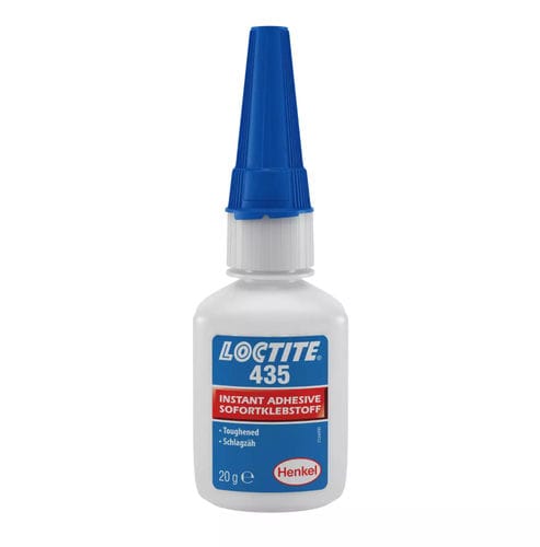 シアノアクリラート系医療用組み立て接着剤 - LOCTITE® 435 - Henkel - 使い捨て医療機器用 / ゴム用 / 金属用