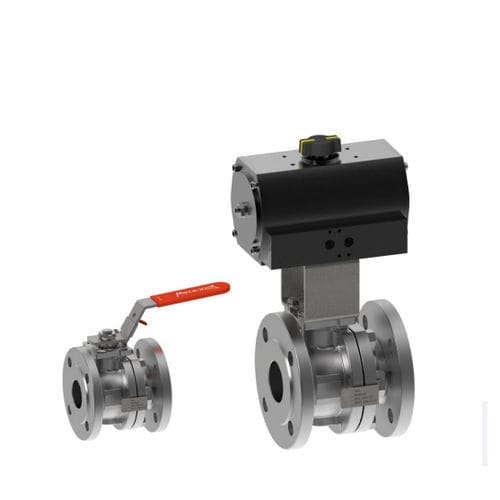 空圧バルブ - R2Z I - Meca-Inox - 蒸気用 / 製薬産業用 / ブランク