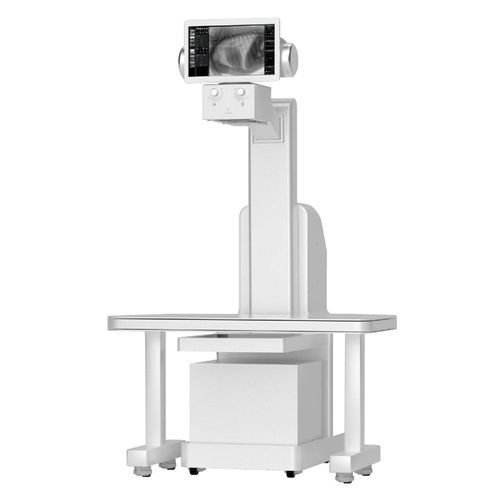 デジタル動物用レントゲンシステム - YSDRF-VET320E - YSENMED - 台付き