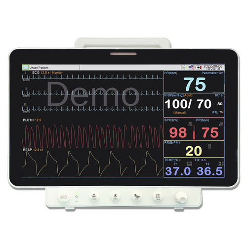 モジュール式患者モニター - YSPM-F17M - YSENMED - 卓上 / ECG / TEMP