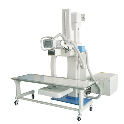 デジタルX線撮影装置 - NKX-502 - Shandong Newheek Image Equipment - 多目的X線撮影用 / 移動式テーブル付き / スイベル管スタンド付