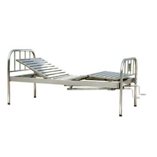 医療用ベッド - A 49 - Tianjin Kangli Medical Instrument - 手動式 / 高さ調節可能 / ダブル