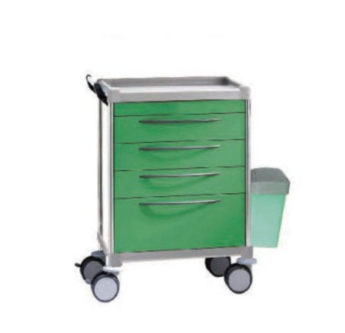医療用台車 - Meige - Tianjin Kangli Medical Instrument - 薬品用 / プラスチック製 / アルミニウム製