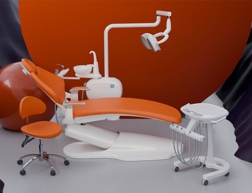 電動椅子付き歯科ユニット - ADU M3 - FOSHAN ESAY MEDICAL TECHNOLOGY CO.,LTD - コンパクト / フレキシブル ヘッドレスト付き / 衛生システム付き