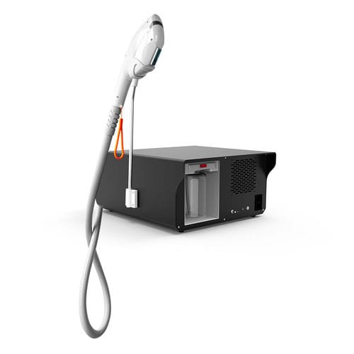 にきび治療IPL - Optra D® - Qobeauty Aesthetic Laser - テ－ブル上