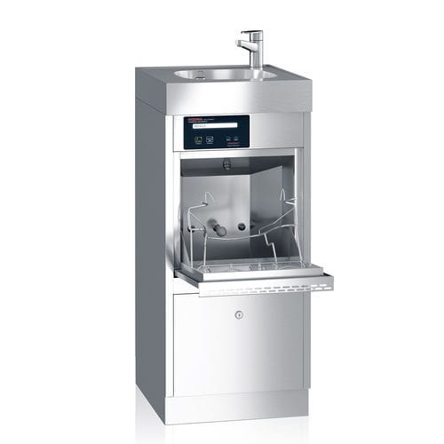 コンパクト便器洗浄機 - easyclean Serie: ec1-AB - KODRA GmbH & Co. KG - 自動 / ステンレススチール製 / HPL