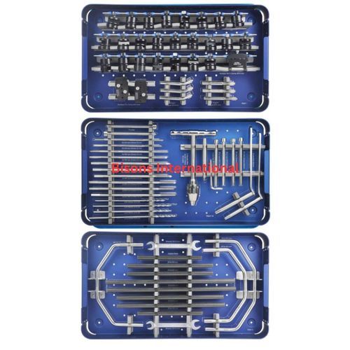 脊柱手術用器具一式 - 8586 - Bisons International - 無菌