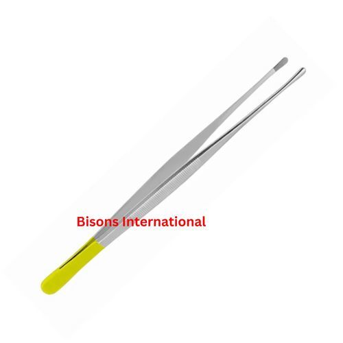 外科用鉗子 - BI-00241 - Bisons International - グリップファブリック用 / 歯付き / 再利用可能