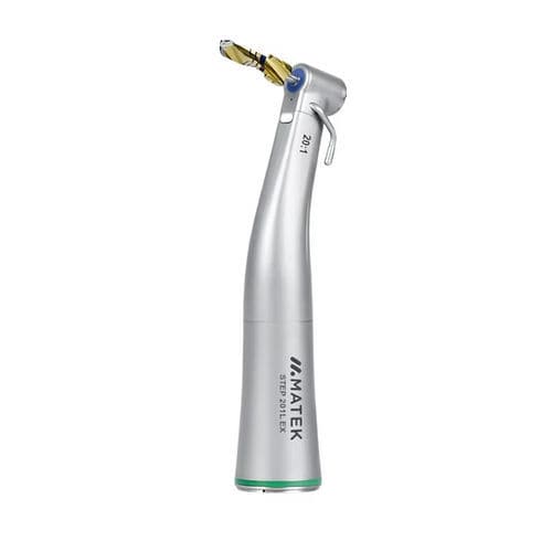 インプラント用コントラアングル - STEP 201L EX - Matek Dental Solutions - エアー / 減速 / ステンレススチール製