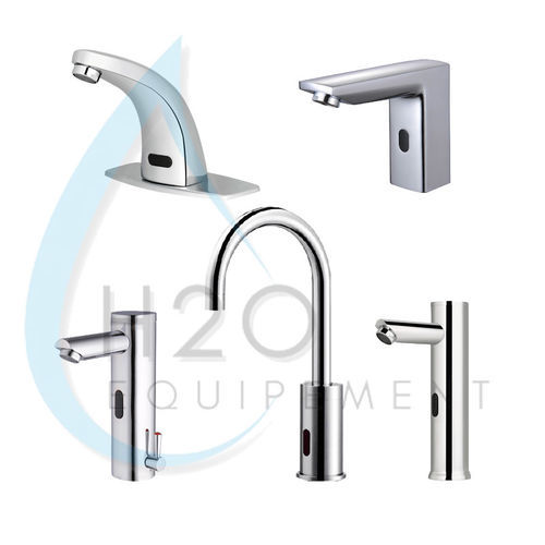 外科用流し用蛇口 - H2O Equipement - 真ちゅう製 / 壁取り付け式