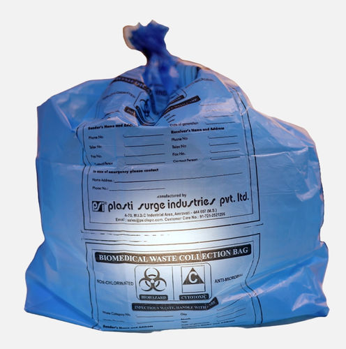 医療廃棄物用パッキングポーチ - Plasti Surge Industries Pvt. Ltd. - プラスチック製 / 使い捨て
