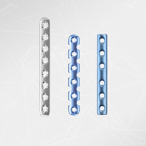 小骨片用圧迫プレート - LOQTEQ® 3.5 - aap Implantate - ロッキング / 金属製